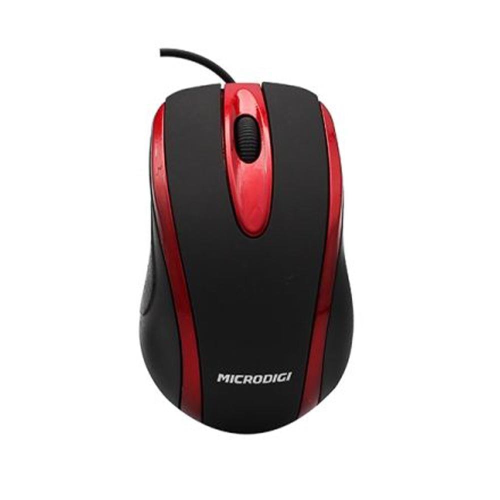 MOUSE USB MICRODIGI MD-MS753 BLACK+RED MOUSE USB MICRODIGI MD-MS753 BLACK+RED