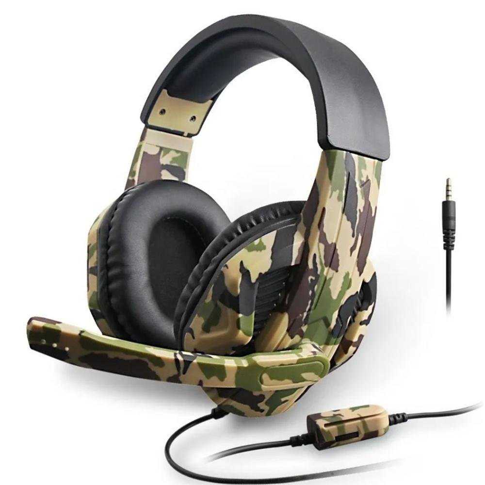 Imagem 3 de 4 do produto Headset Gamer Camuflado P2 5 Em 1 Iv-x1012 - Oivo