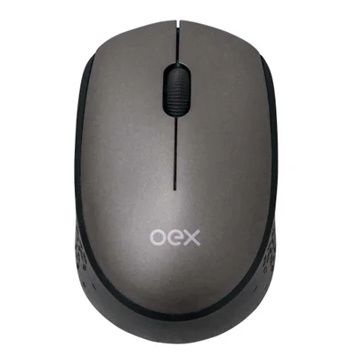 Mouse Oex Cosy Sem Fio Wireless 1200dpi Ms409 - Cinza