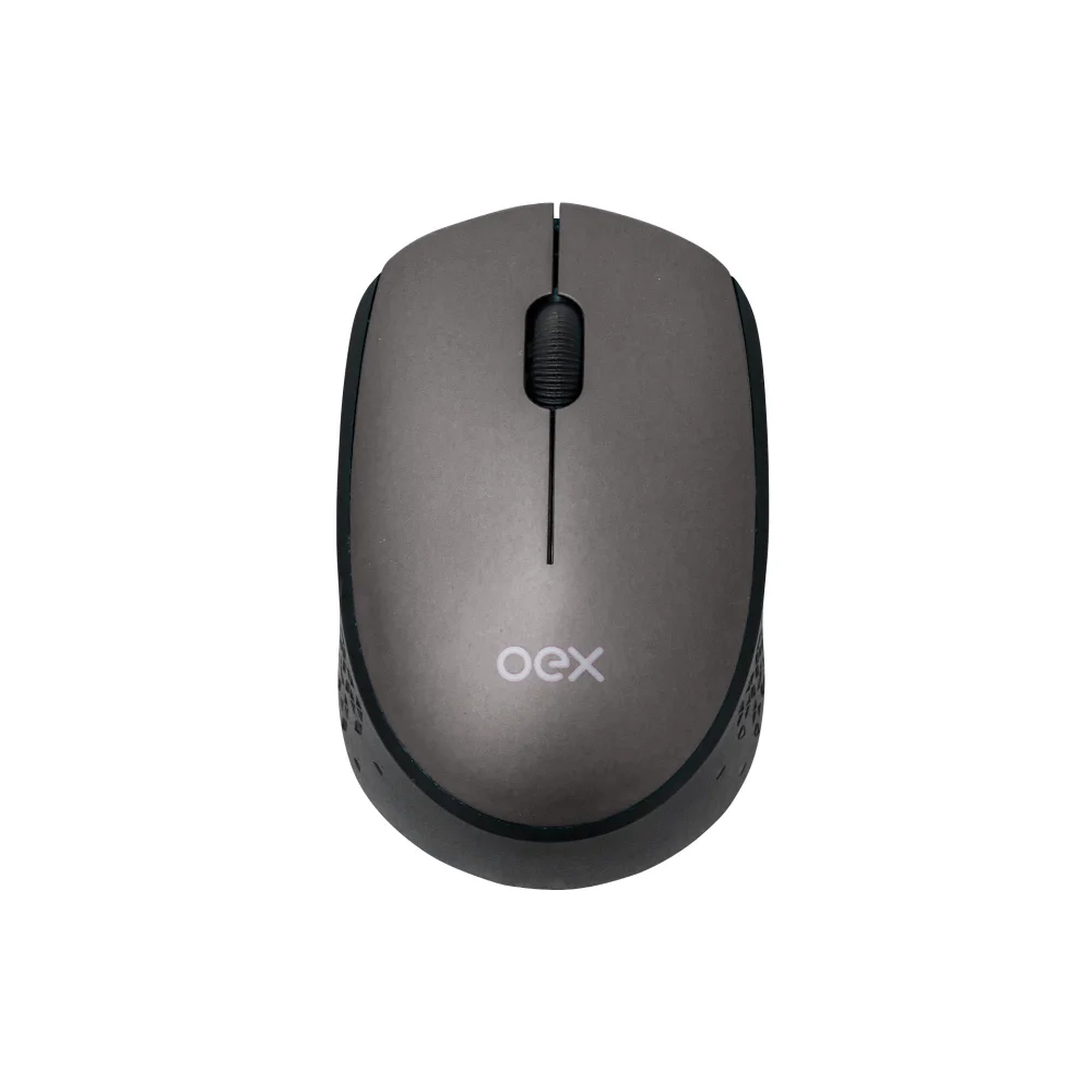 Imagem 4 de 4 do produto Mouse Oex Cosy Sem Fio Wireless 1200dpi Ms409 - Cinza