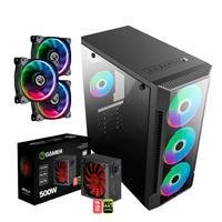 Conheça o Kit Gabinete + fonte 500W que cabe no seu orçamento e que é ideal para o seu Setup com ótimo custo benefício.