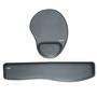 Kit Reflex Ergonômico, 5 Mouse pads, e 5 Apoios Pulso Para Teclado, Cinza