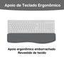 Kit Reflex Ergonômico, 5 Mouse pads, e 5 Apoios Pulso Para Teclado, Cinza