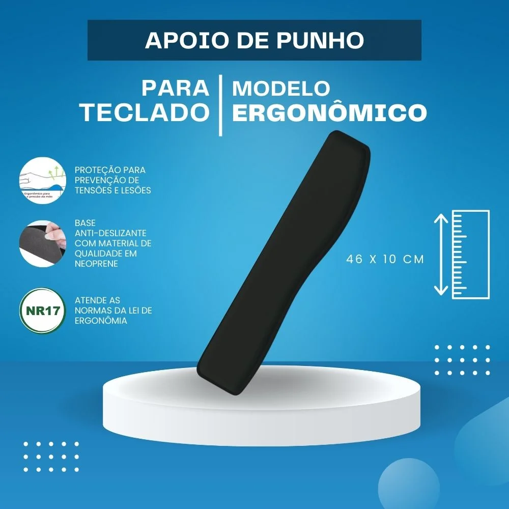 Kit 5x Reflex Mouse Pad, Com Apoio Ergonômico, 19X25CM, Preto Kit 5x Reflex Mouse Pad, Com Apoio Ergonômico, 19X25CM, Preto