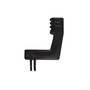 Suporte Vertical para GoPro Hero 12 / 11 / 10 / 9 Black em Impressão 3D - Cor Preto