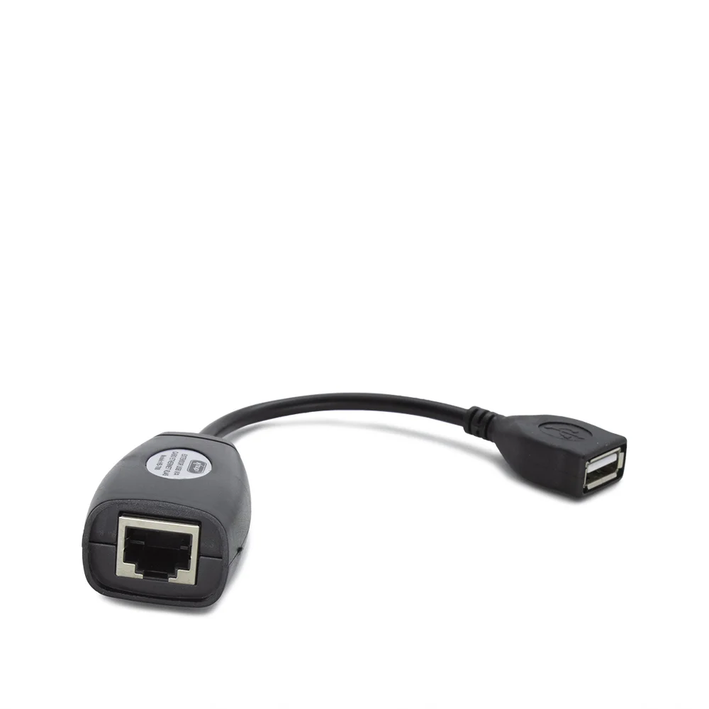 Imagem 3 de 4 do produto Extensor USB Via Cabo De Rede Knup Até 150 Metros Utiliza Cabo De Rede Cat5/5e/6