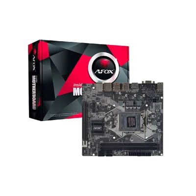 Placa-Mãe Afox H61, Intel LGA 1155, DDR3 - IH61-MA2