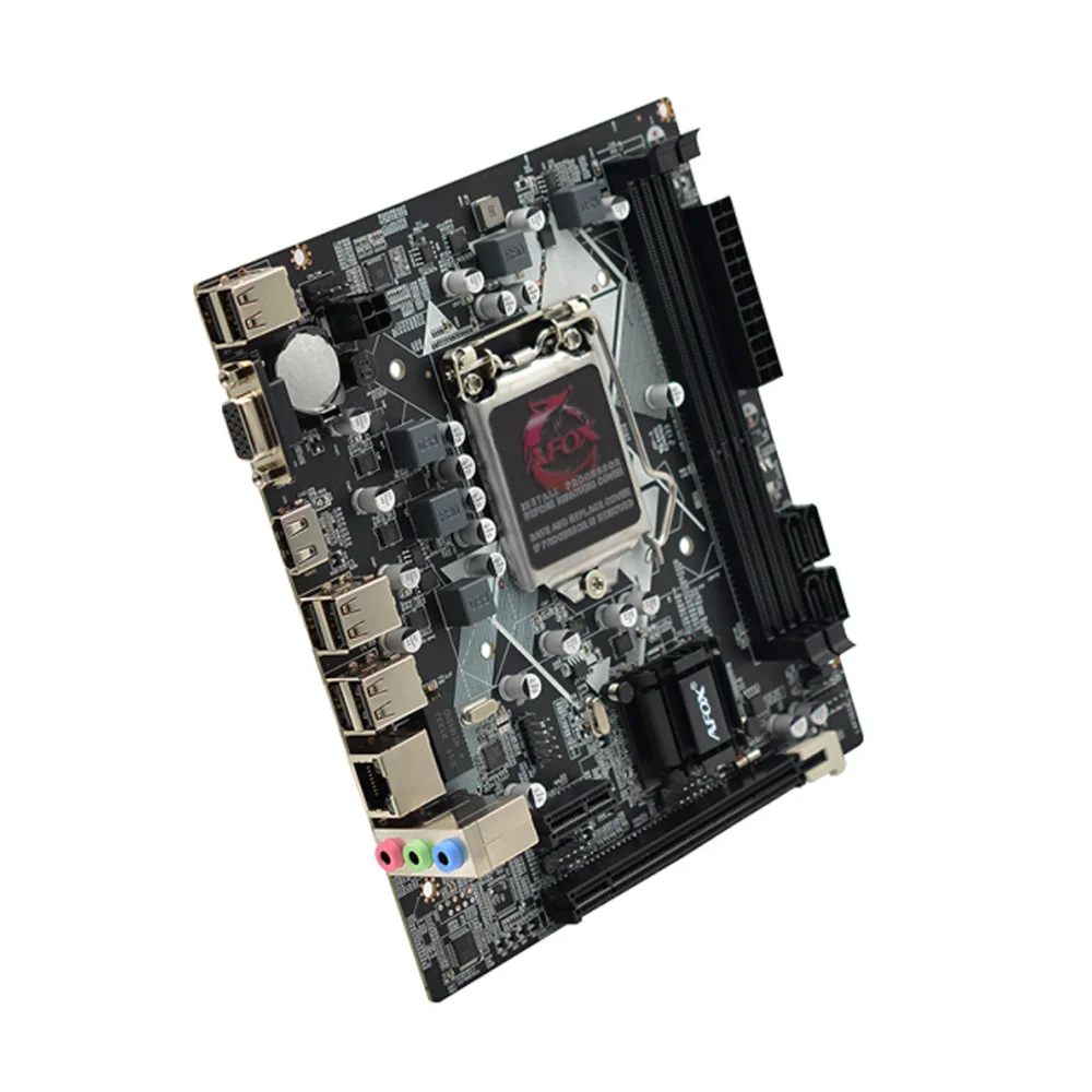 Placa-Mãe Afox H61, Intel LGA 1155, DDR3 - IH61-MA2 5