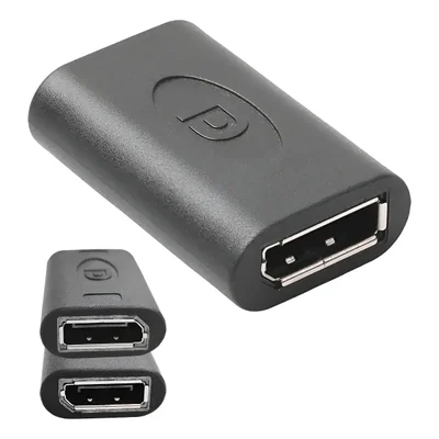 Cabo Adaptador Emenda Win Cabos Displayport Fêmea X Displayport Fêmea