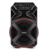 Caixa Amplificada Mondial Cm-250 Connect Party Plus, 250W, Bivolt, Preto Menor preço em Caixa Amplificada Mondial Cm-250 Connect Party Plus, 250W, Bivolt, Preto
