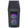 Gabinete Masterbox Mb311l ArGB, Lateral Em Vidro Temperado, 2 Fans, Frontal Tela - Mcb-b311l-kgnn-s02