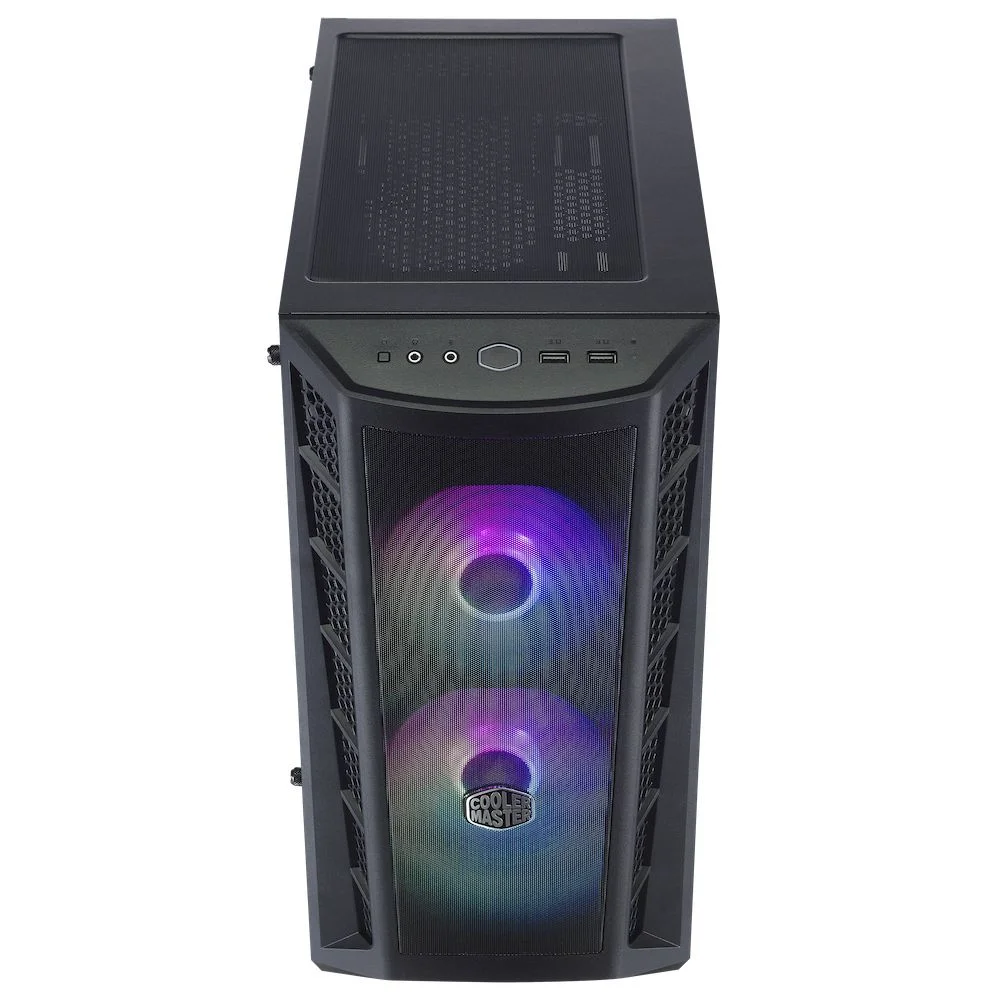 Gabinete Masterbox Mb311l ArGB, Lateral Em Vidro Temperado, 2 Fans, Frontal Tela - Mcb-b311l-kgnn-s02 Gabinete Masterbox Mb311l ArGB, Lateral Em Vidro Temperado, 2 Fans, Frontal Tela - Mcb-b311l-kgnn-s02