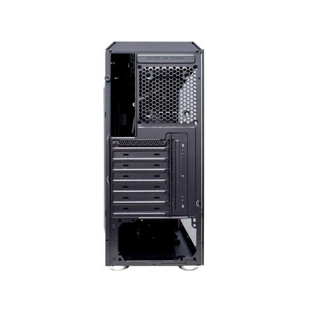 Imagem 4 de 5 do produto Gabinete Gamer Kmex Hawk 4 Cg-35kr, Painel Fita LED RGB, Sem Fan - Cg35krrh001cbox