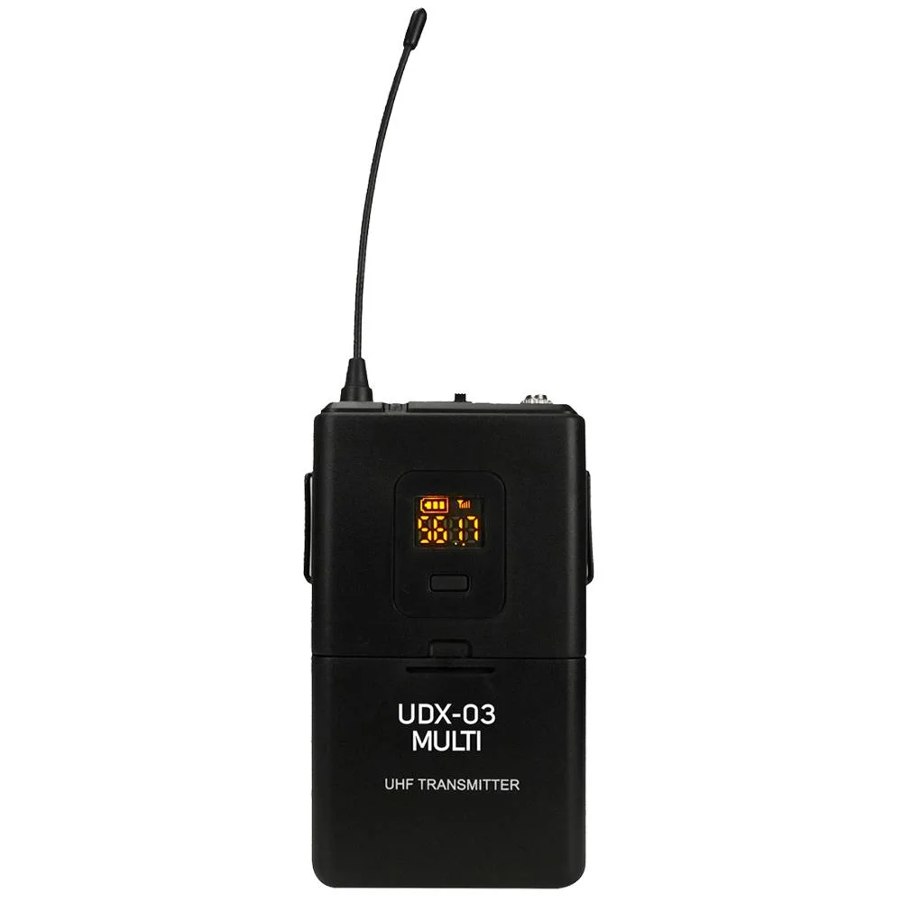 Imagem 4 de 5 do produto Microfone Sem Fio Dylan Udx-03 Headset Lapela Multi