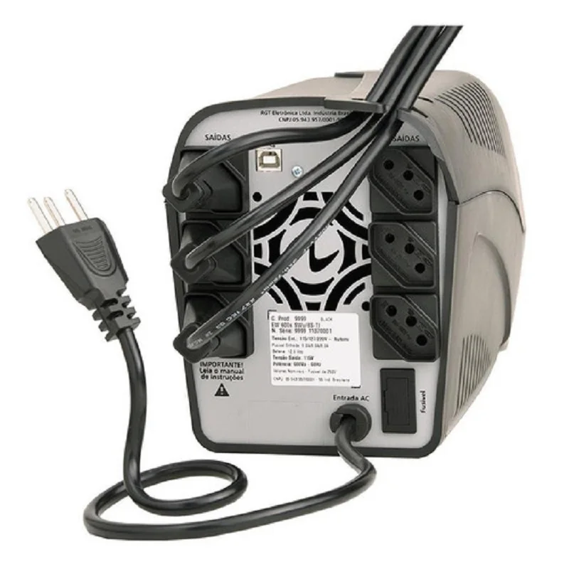 Imagem 3 de 5 do produto Nobreak Ragtech Easy Way 1450va E.trivolt S.115v Std Gt - 20new4201