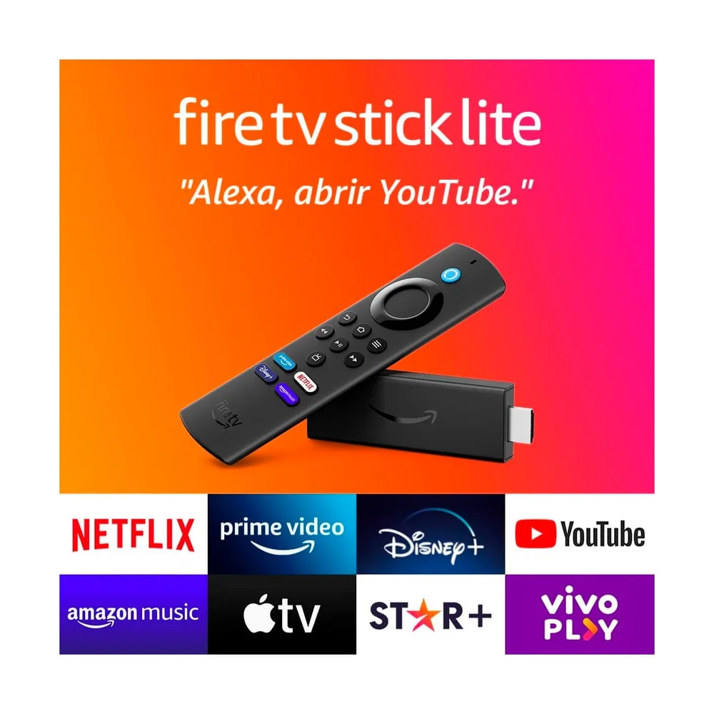 Amazon Fire TV Stick Lite 2a Geraço HDMI KaBuM