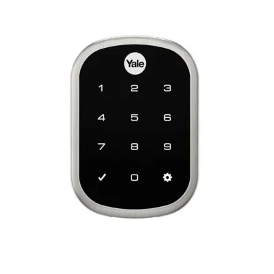 Fechadura Digital, Yale Yrd 256, com Senha, Preta e Prata - 05425001-3