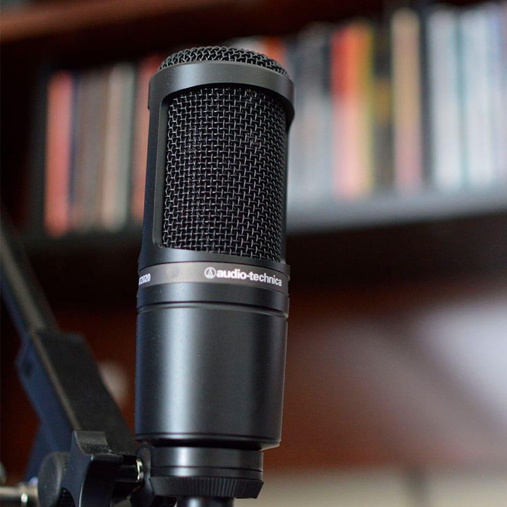 Microfone De Estudio Audiotechnica At2020