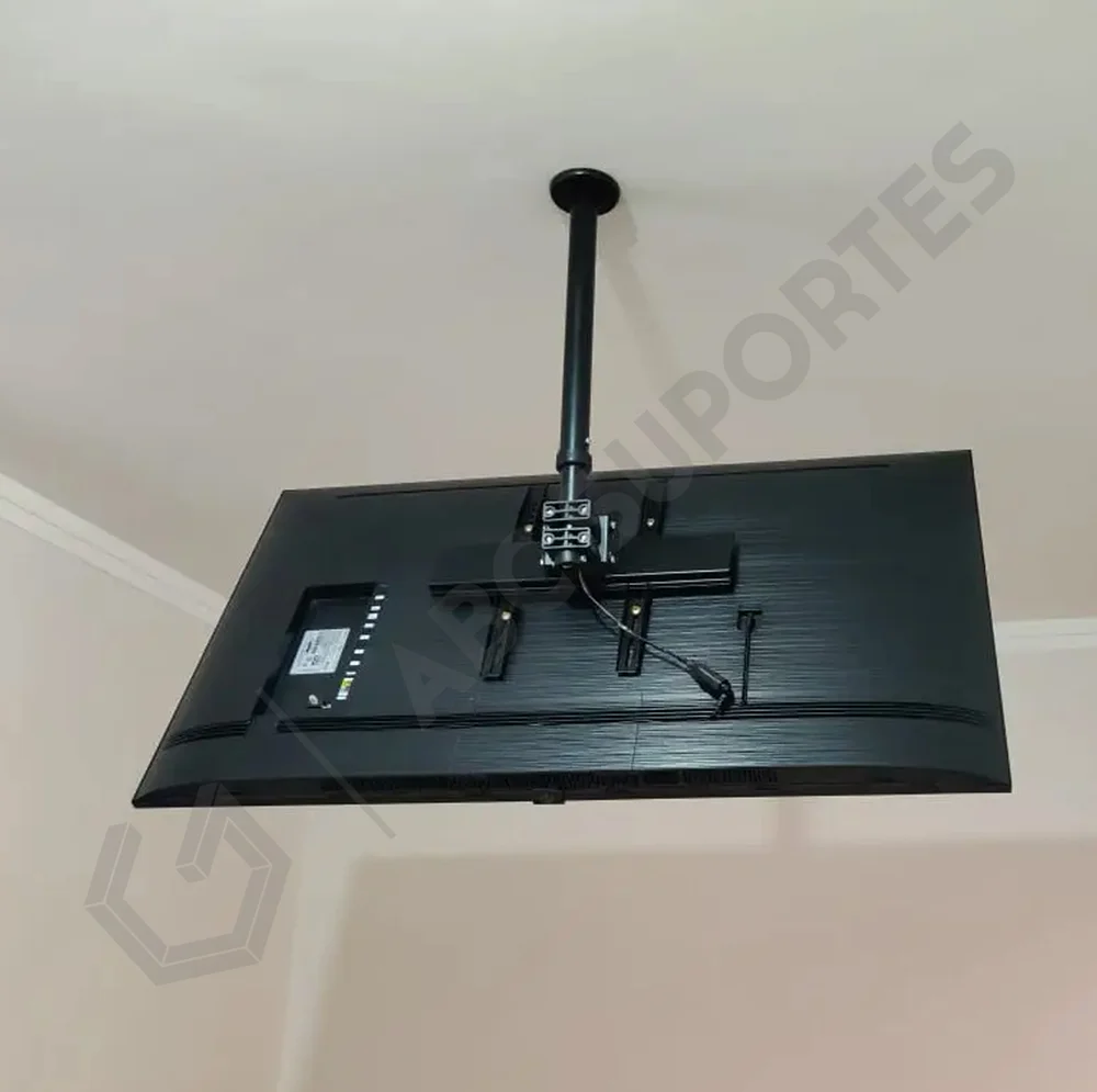 Imagem 5 de 5 do produto Suporte De Teto Para Tvs 32" A 65" Com Inclinação Unica U
