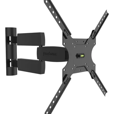 Suporte para TV Brasforma Sbrp145, 23pol Até 55pol, Tri-articulado, Preto