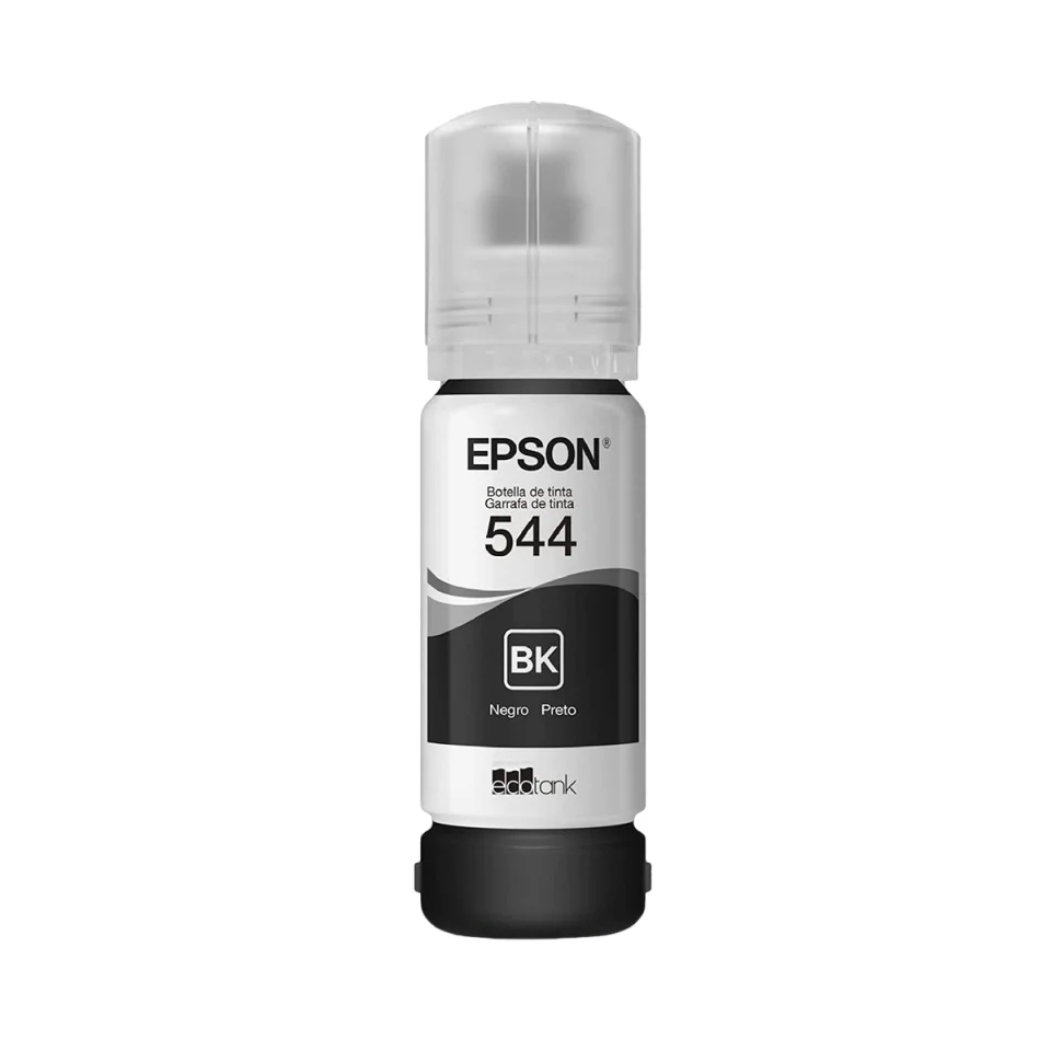 Kit 2 Tinta Impressora Epson, 544, L3150, L3250, Preto