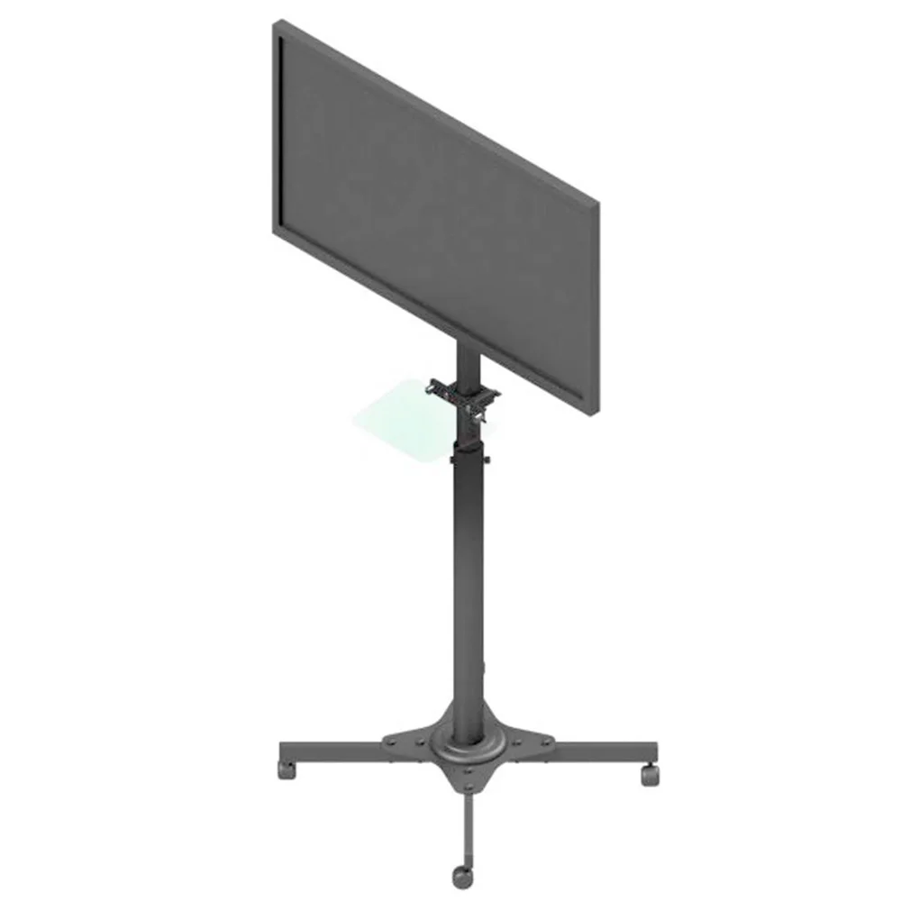 Imagem 2 de 4 do produto Pedestal Para Tv 27 A 55 Com Bandeja C/ Rodízios - TVC01RB