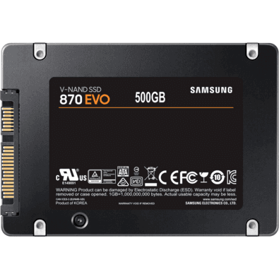 【予約】 Evo 870 Samsung SSD 500GB KaBuM 25 SATA 内蔵型SSD