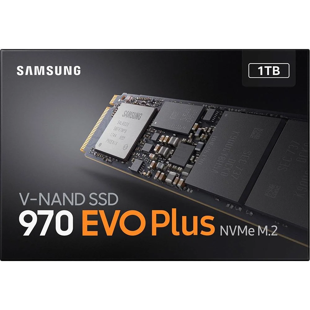 Imagem 3 de 5 do produto SSD Samsung 970 Evo Plus 1TB NVME M.2 mz-v7s1t0b/am