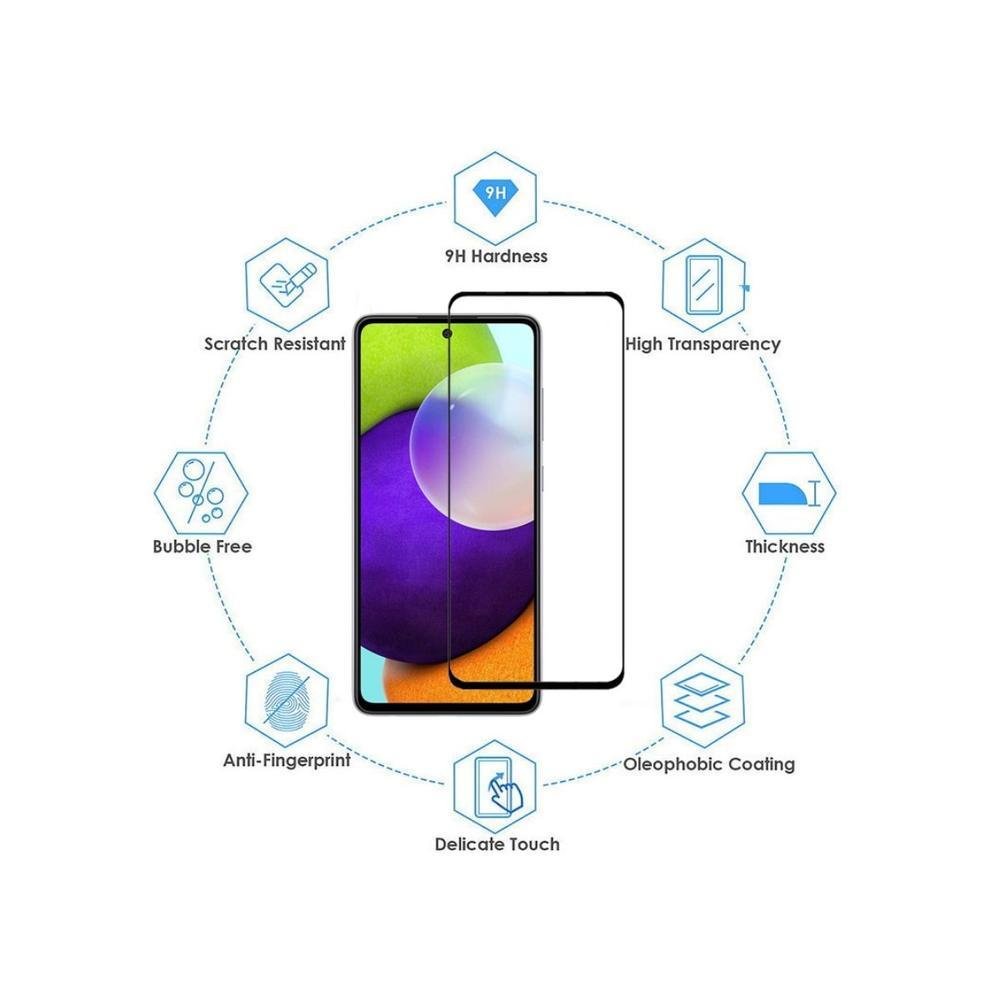 Imagem 5 de 5 do produto Pelicula De Vidro 3d / 9d Para Smartphone Galaxy A52s 5g 6.5