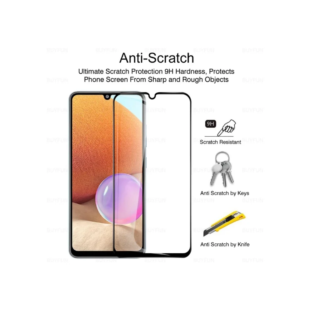 Imagem 3 de 5 do produto Película De Vidro 9d Para Samsung  A32 4g / A31 Tela 6.4