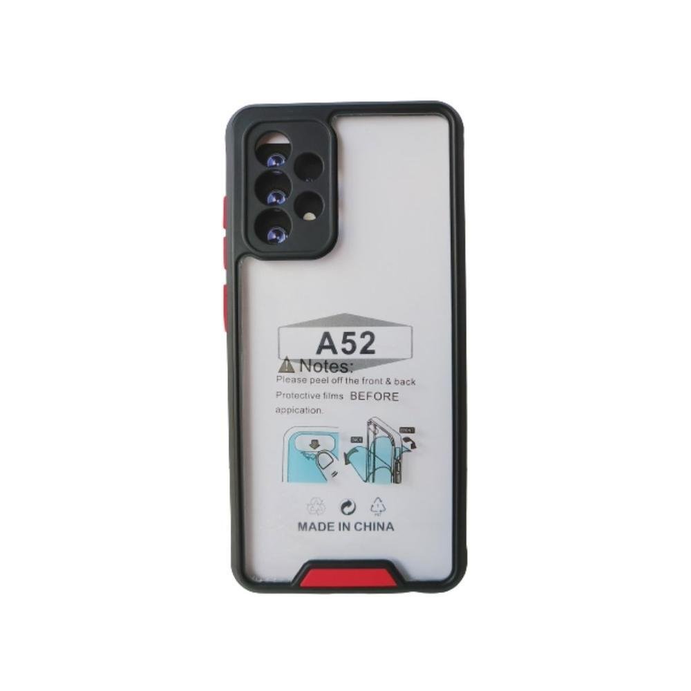 Imagem 3 de 5 do produto Kit Capinha Anti Queda + Pelicula 3d Para Galaxy A52s 5g 6.5