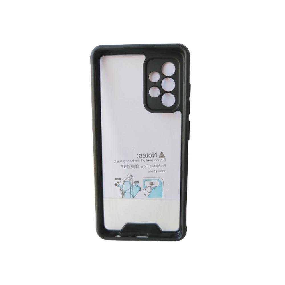 Imagem 5 de 5 do produto Kit Capinha Anti Queda + Pelicula 3d Para Galaxy A52s 5g 6.5