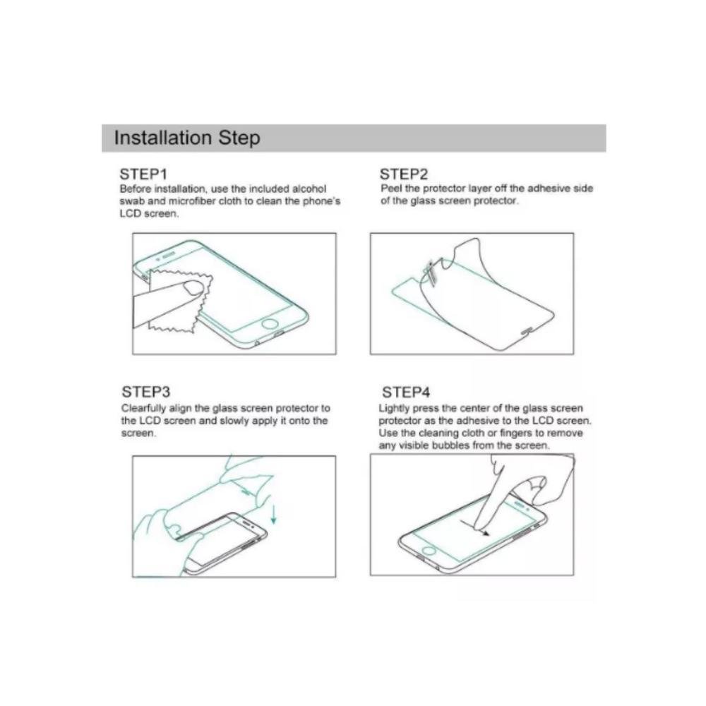 Imagem 3 de 5 do produto Película De Vidro 3d Compatível M62 Samsung Tela 6.7"