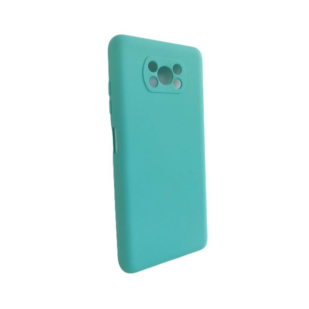 Imagem 3 de 3 do produto Capinha Case Aveludada Para Xiaomi Poco X3 Nfc / Pro Verde
