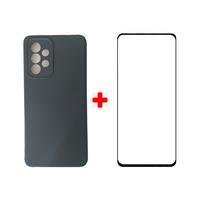 Kit Capa Aveludada + Pelicula 3d 9d Para Galaxy A53 5g 6.5"