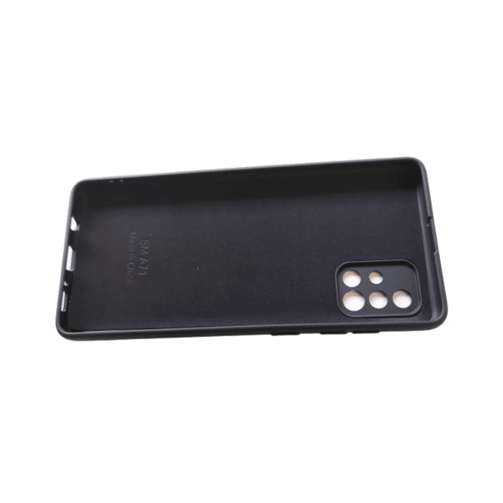 Imagem 3 de 5 do produto Capinha Aveludada + Pelicula 9h Para Samsung A71 Tela 6.7"
