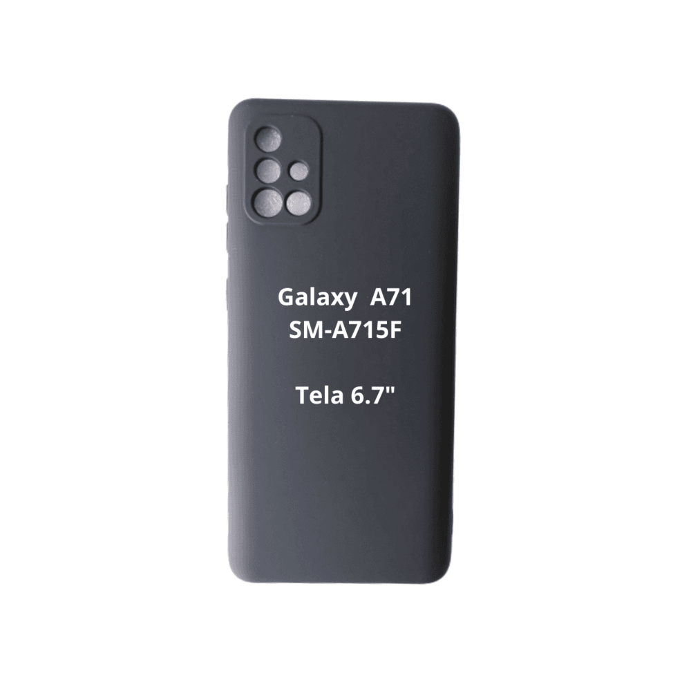Imagem 5 de 5 do produto Capinha Aveludada + Pelicula 9h Para Samsung A71 Tela 6.7"