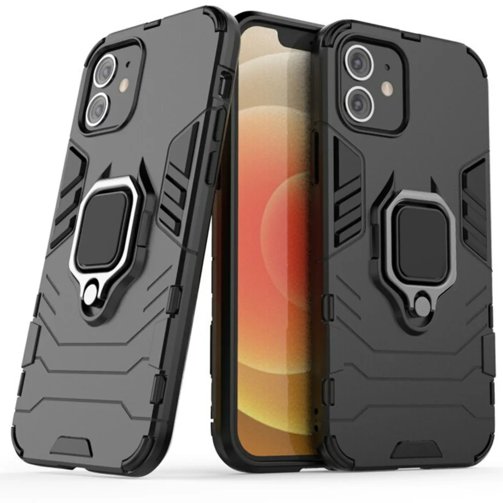 Capa Militar P/ Iphone 12 E 12 Pro - Capinha Case Protetora Anti Impacto Queda Armadura Resistente