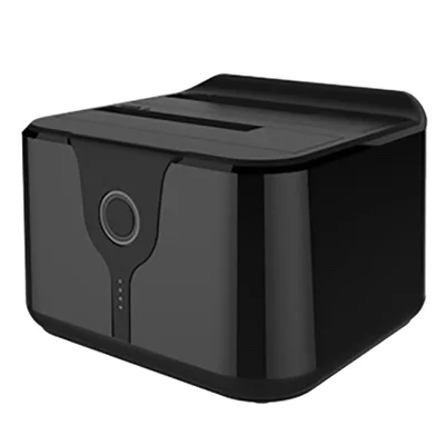Dock Station Usb 3.0 - Hd Sata 2.5 E 3.5 - Preto - Mymax
