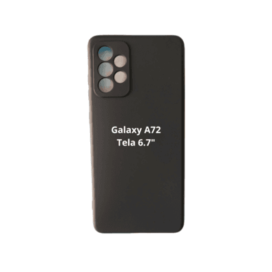 Capa Capinha Com Veludo Compatível A72 Samsung Tela 6.7"