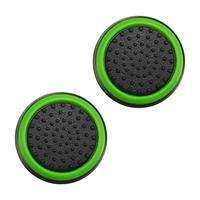 1 Par De Grips P/ Controle Anti Derrapante Silicone Botão Analógico Do Joystick Cor: Verde Claro