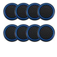 4 Pares De Grips P/ Controle Anti Derrapante Silicone Botão Analógico Do Joystick Cor: Azul Escuro