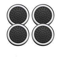 2 Pares De Grips P/ Controle Anti Derrapante Silicone Botão Analógico Do Joystick Cor: Branco