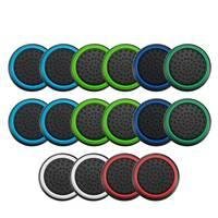 8 Pares De Grips P/ Controle Anti Derrapante Silicone Botão Analógico Do Joystick Cor: Aleatória.