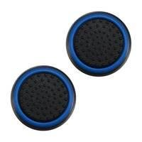 1 Par De Grips P/ Controle Anti Derrapante Silicone Botão Analógico Do Joystick Cor: Azul Escuro