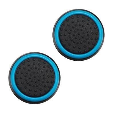 1 Par De Grips P/ Controle Anti Derrapante Silicone Botão Analógico Do Joystick Cor: Azul Claro