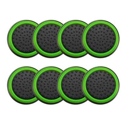 4 Pares De Grips P/ Controle Anti Derrapante Silicone Botão Analógico Do Joystick Cor: Verde Claro.