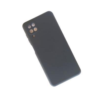 Capa Capinha Case Aveludada Compatível A12 Samsung Tela 6.5" Cor:preto