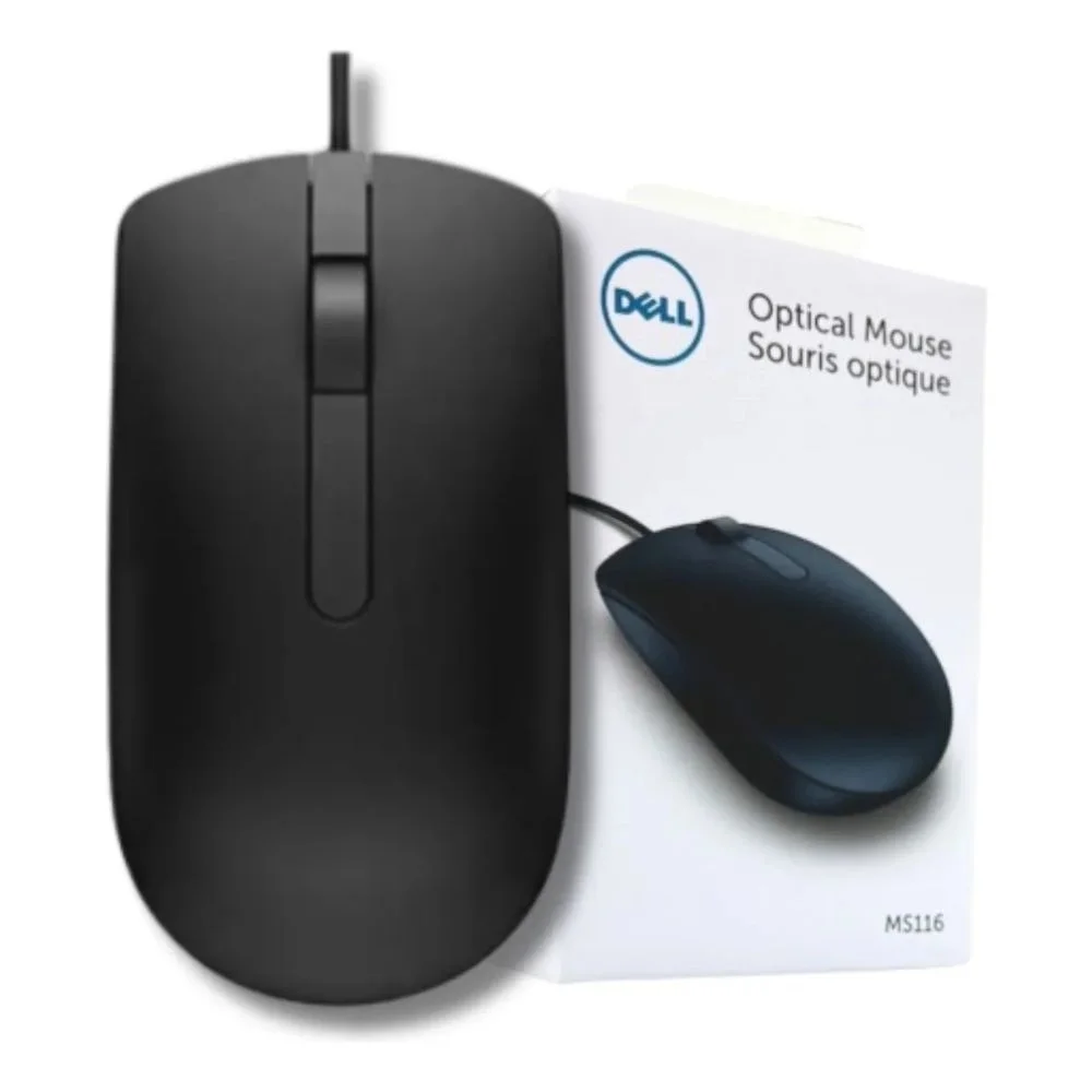 Imagem 4 de 5 do produto Mouse Óptico Dell Ms116 Preto