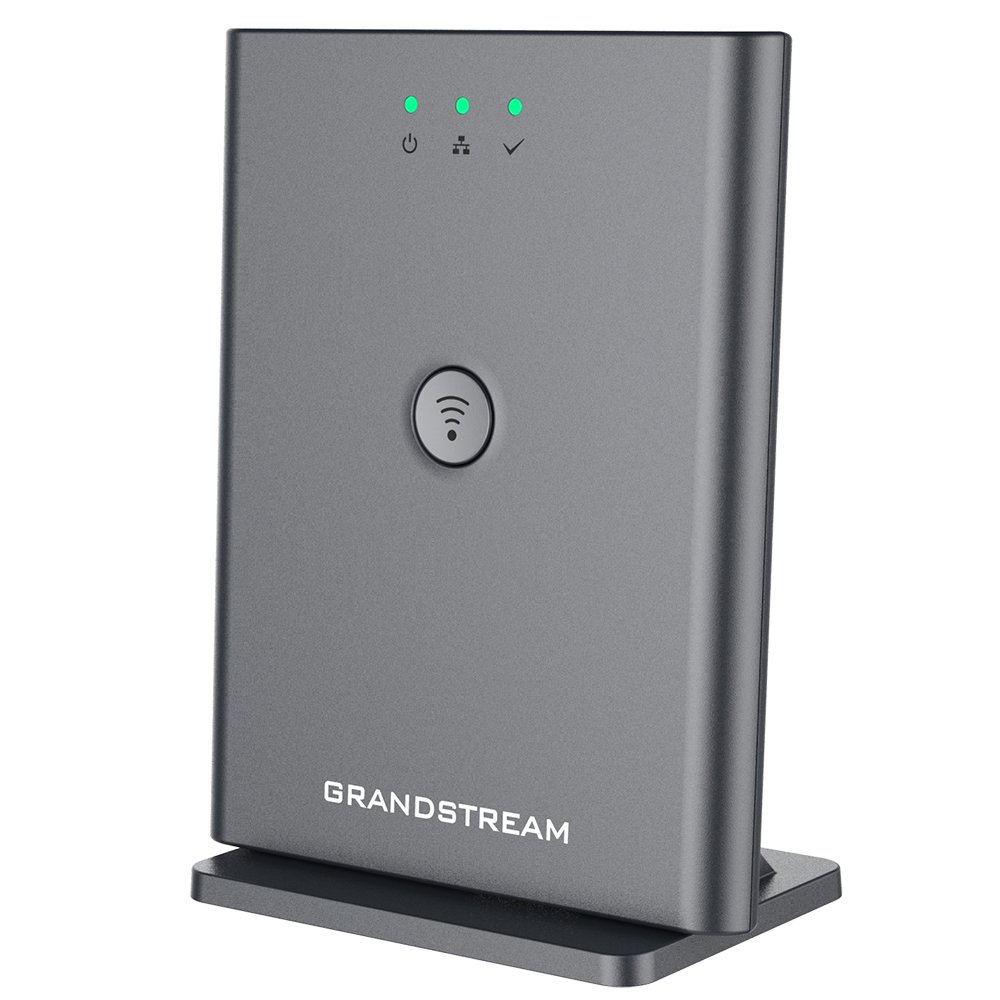 Base VOIP DECT Grandstream 10 Linhas 10 Contas SIP Até 5 Handsets DECT da Série DP Audio HD - DP752